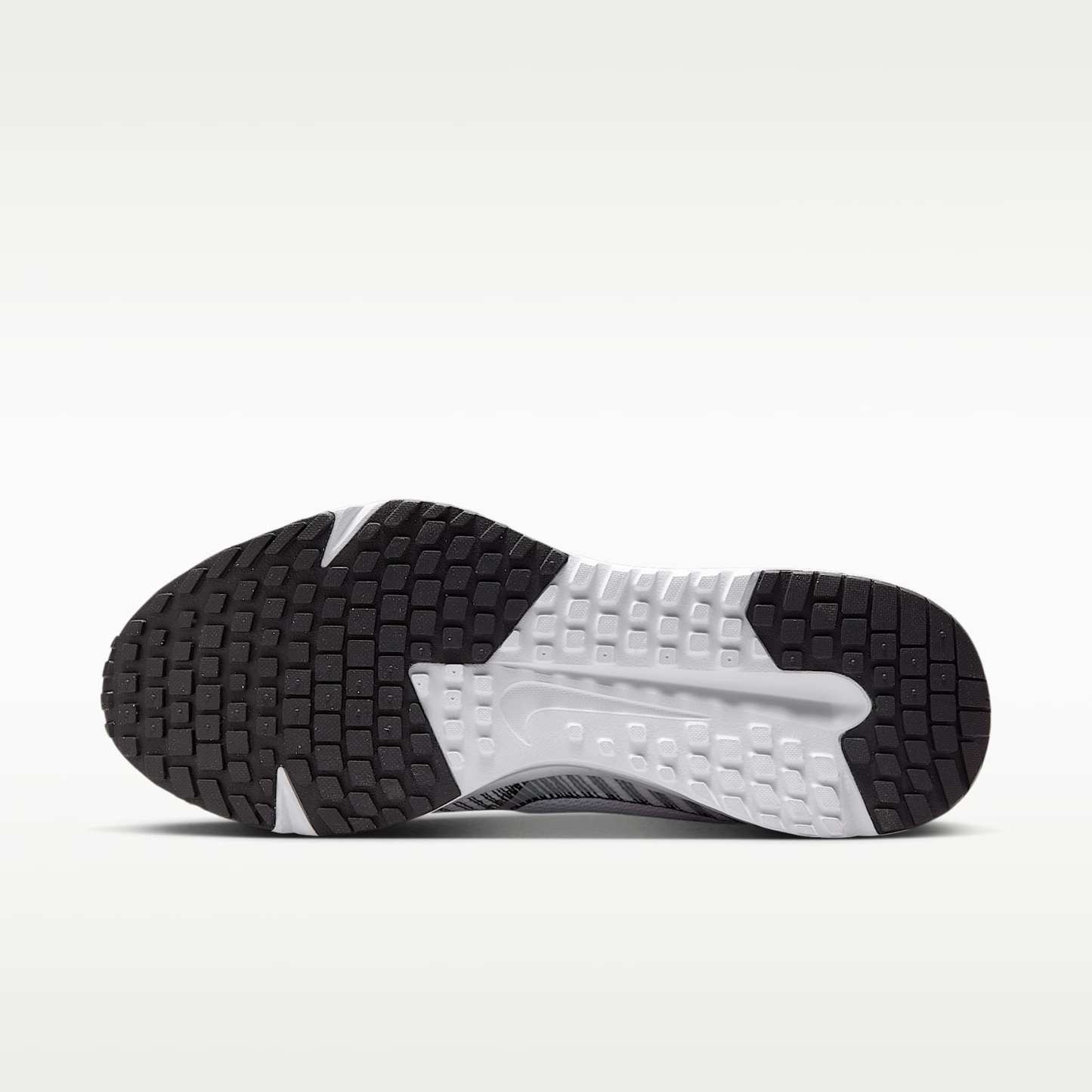 Nike Run Defy Straßenlaufschuh (Herren) – Weiß/Schwarz