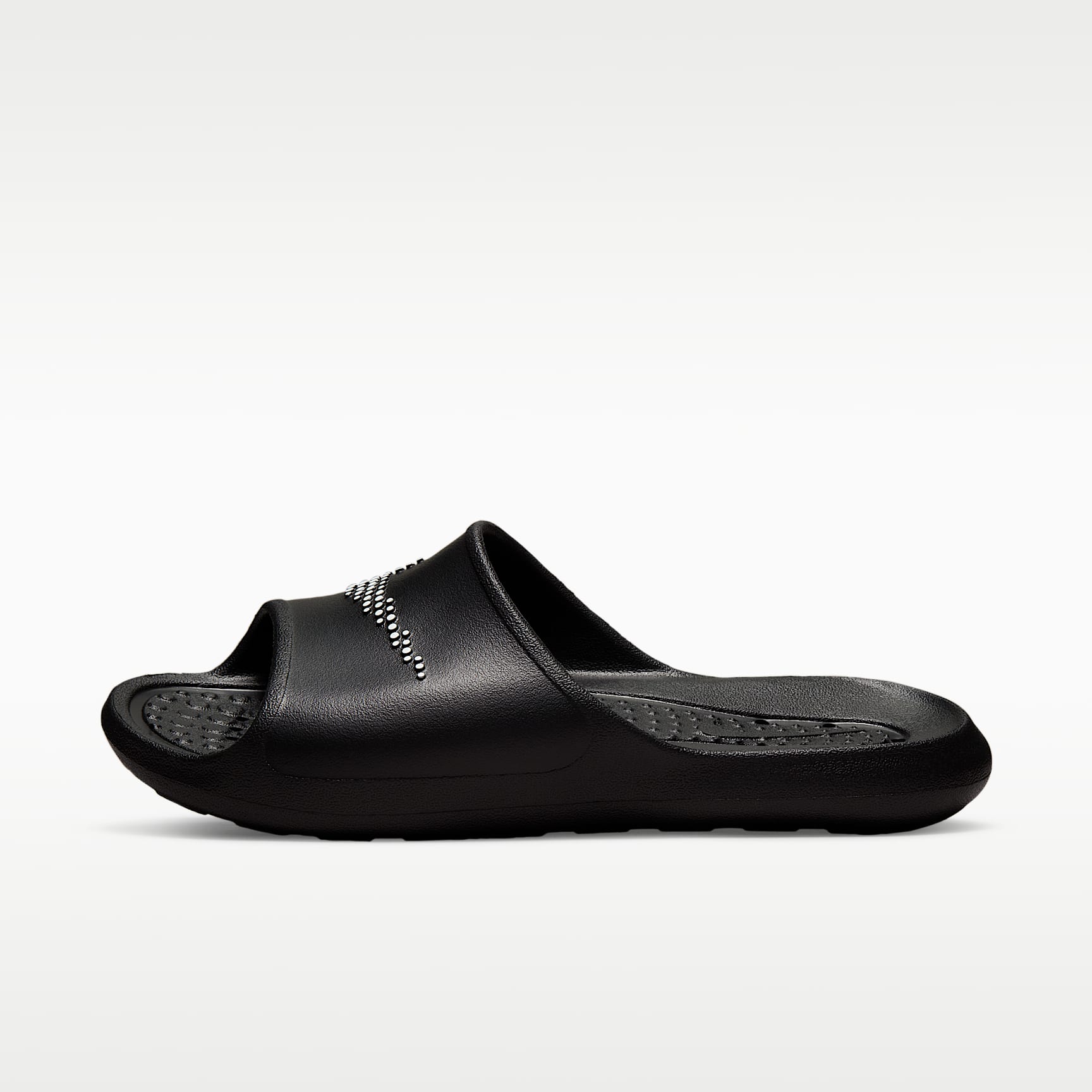 Nike Victori One Herren-Badeslipper – Schwarz/Schwarz/Weiß