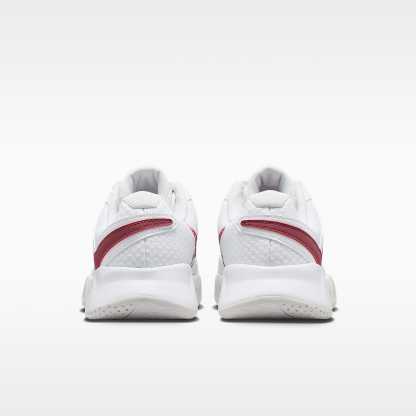 NikeCourt Lite 4 Tennisschuh für Hartplätze (Damen) – Weiß/Vast Grey/Pink Smoke