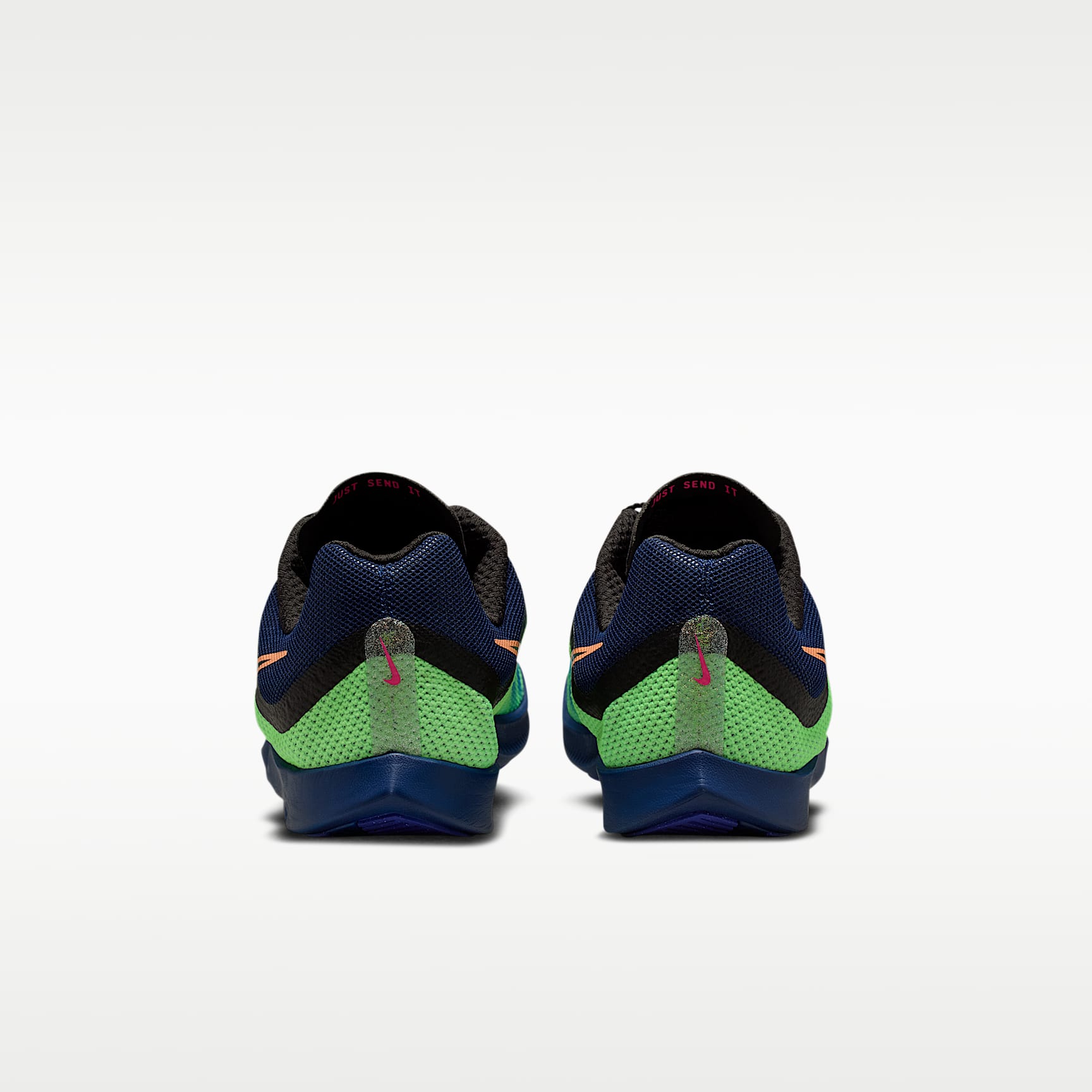 Nike Zoom Rival Distance Glam Leichtathletik-Langstrecken-Spikes – Dark Obsidian/Indigo Burst/Grün/Schwarz