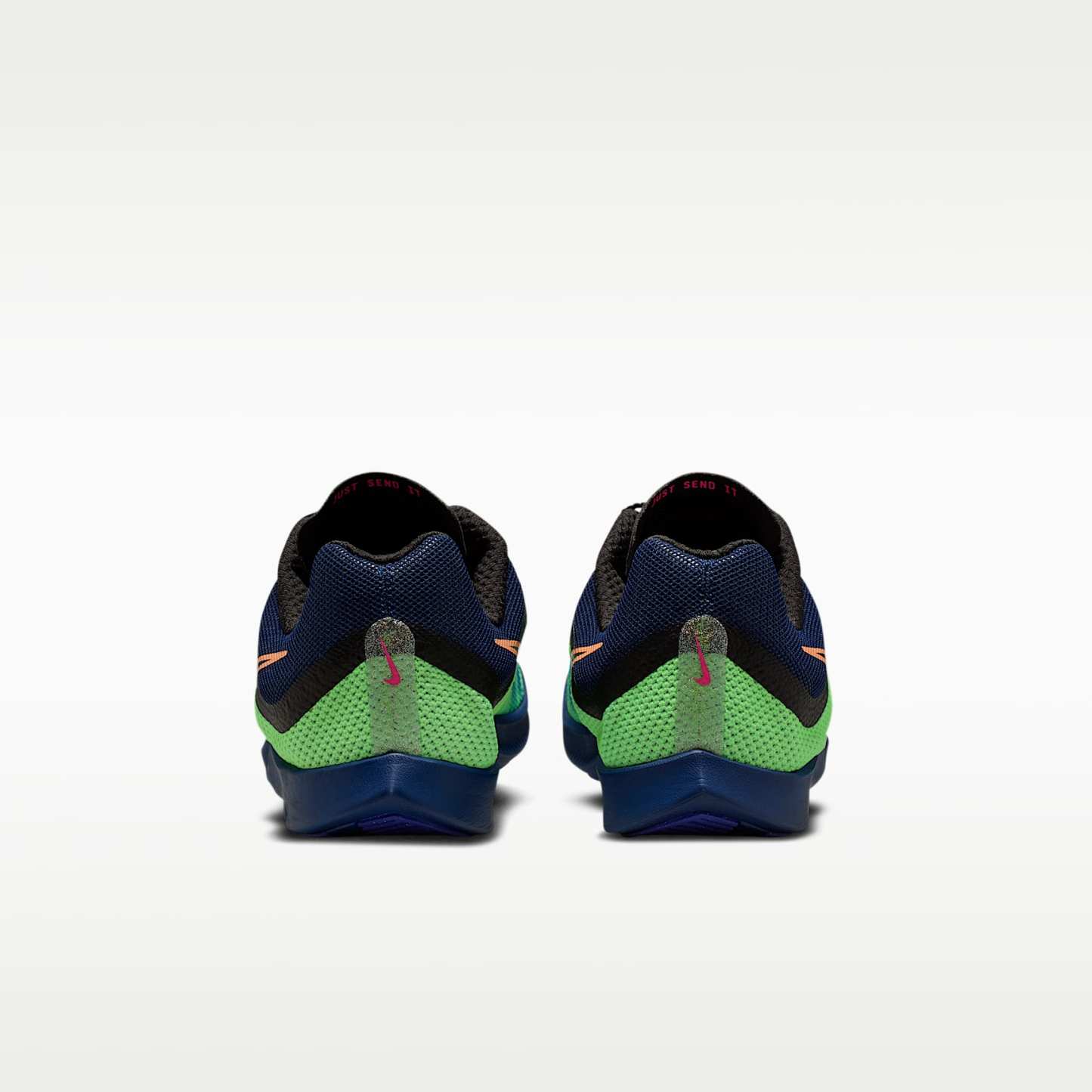 Nike Zoom Rival Distance Glam Leichtathletik-Langstrecken-Spikes – Dark Obsidian/Indigo Burst/Grün/Schwarz