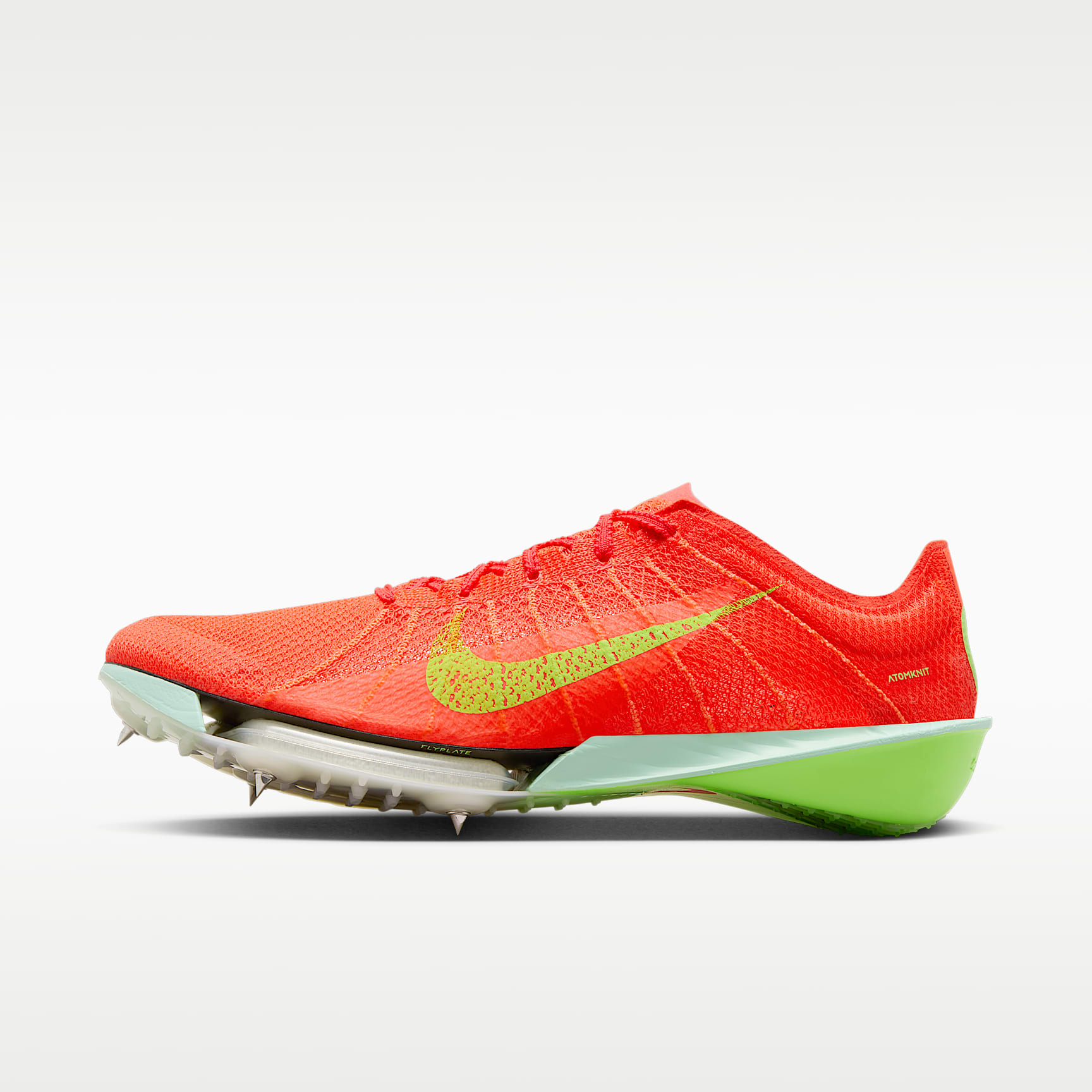 Nike Victory 2 Track & Field Langstrecken-Spikes – Bright Crimson/Hyper Orange/Lime Blast/Washed Coral