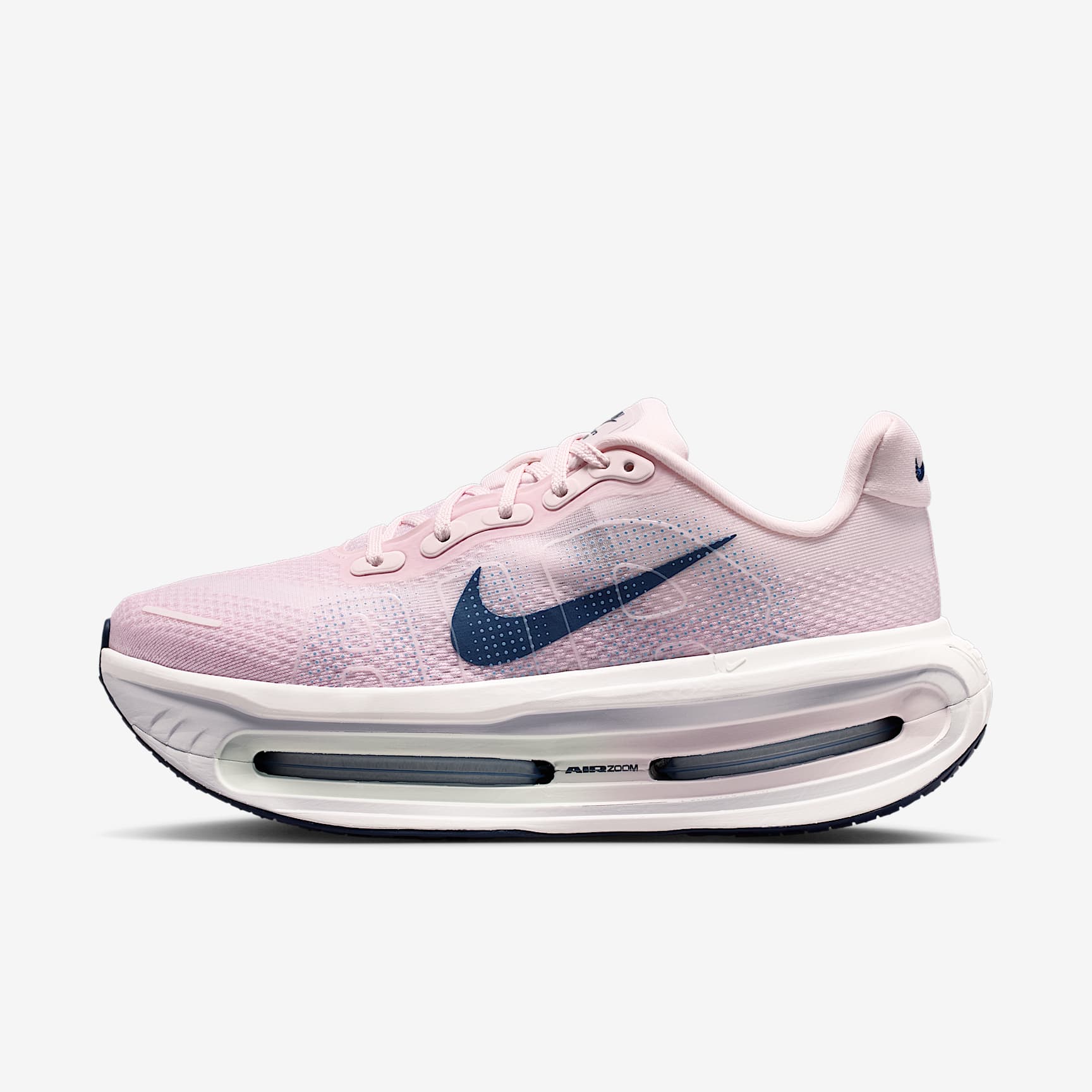 Nike Vomero Premium Straßenlaufschuh (Damen) – Pearl Pink/Weiß/Barely Green/Midnight Navy