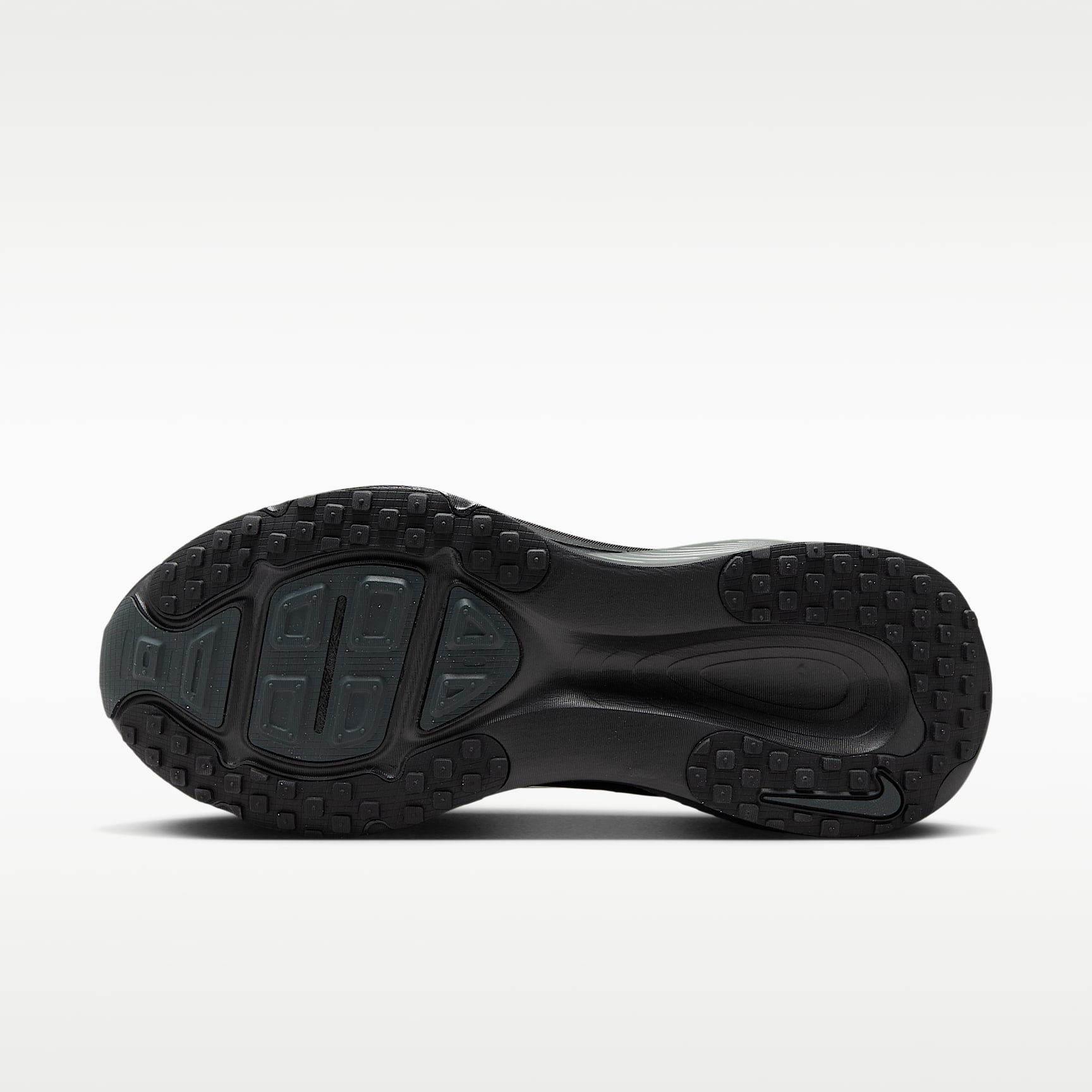 Nike Vomero 18 Straßenlaufschuh (Herren) – Schwarz/Dark Smoke Grey/Light Smoke Grey/Schwarz