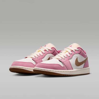 Air Jordan 1 Low Damenschuh – Desert Berry/Light British Tan/Chalk/Sail