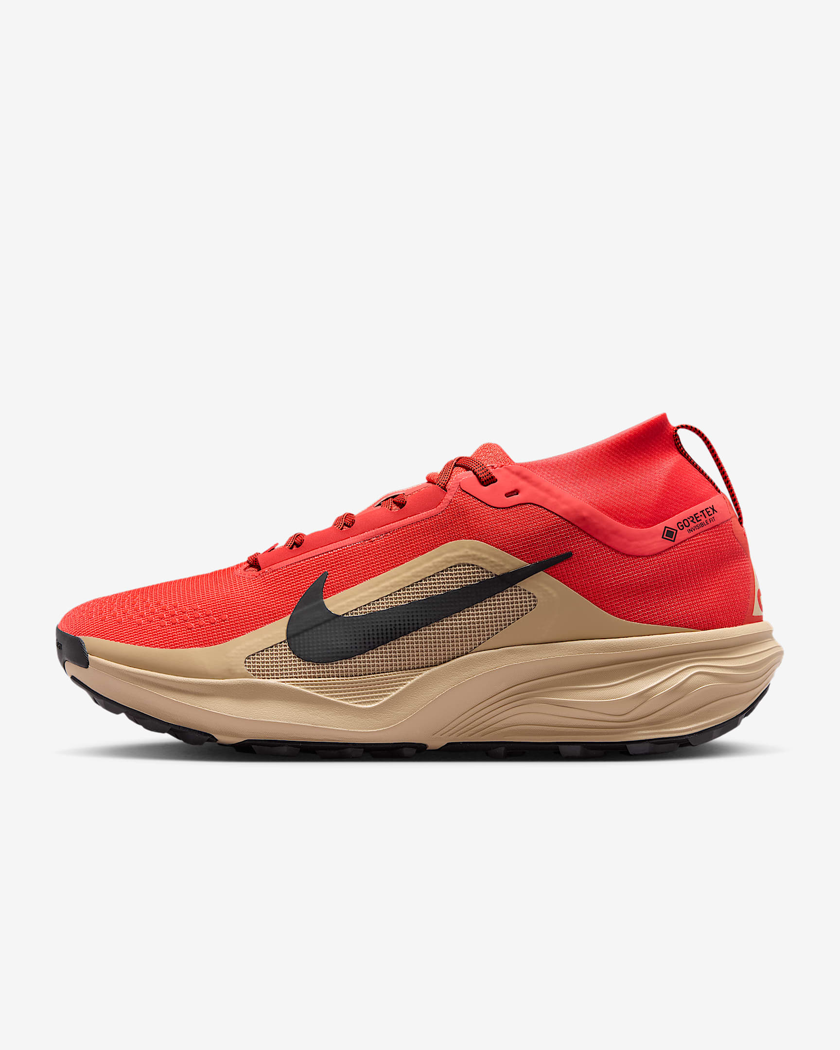 ACG Pegasus Trail GORE-TEX wasserdichter Traillaufschuh (Herren) – Light Crimson/Linen/Schwarz