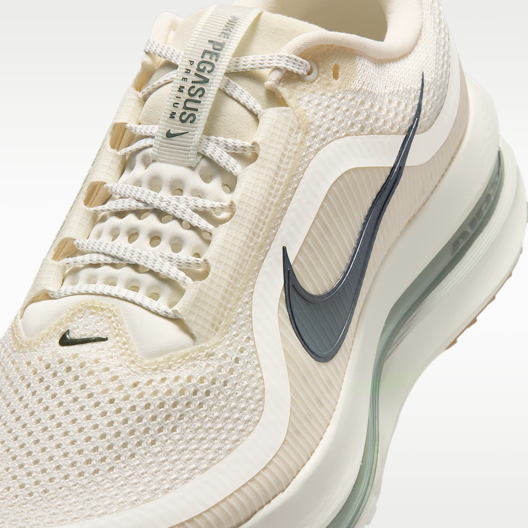 Nike Pegasus Premium Straßenlaufschuh (Herren) – Pale Ivory/Jade Horizon/Spruce Aura/Black Spruce