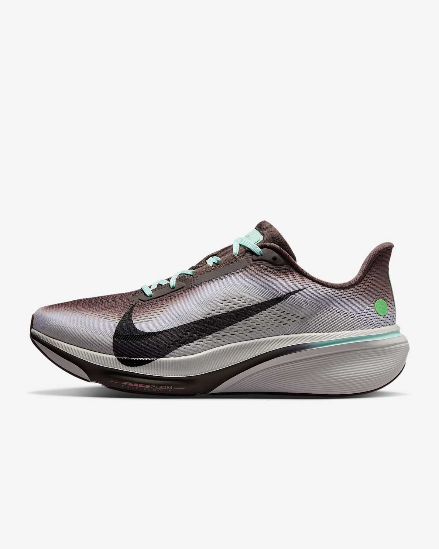 Nike Pegasus 42 Straßenlaufschuh (Herren) – Ironstone/Sea Glass/Arctic Green/Schwarz