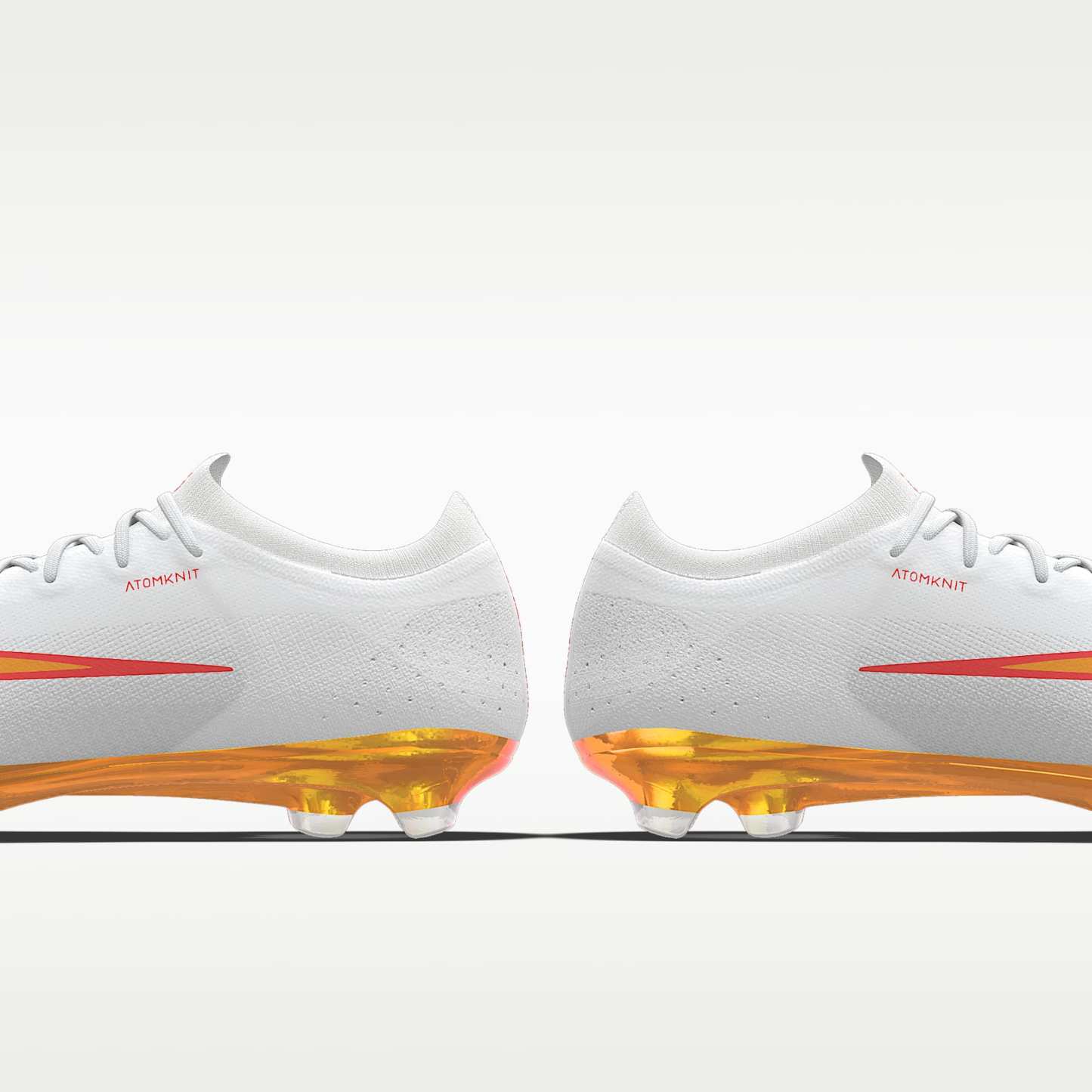 Nike Mercurial Vapor 17 Elite By You personalisierbarer Low-Top-Fußballschuh für normalen Rasen – Bright Crimson/Weiß [9274715451]