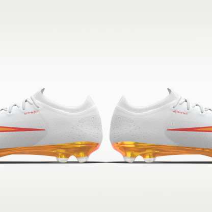 Nike Mercurial Vapor 17 Elite By You personalisierbarer Low-Top-Fußballschuh für normalen Rasen – Bright Crimson/Weiß [9274715451]