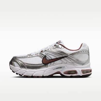 Nike Air Max Moto 2K Schuh mit reflektierenden Akzenten (Damen) – Weiß/Metallic Silver/Schwarz/Tattoo