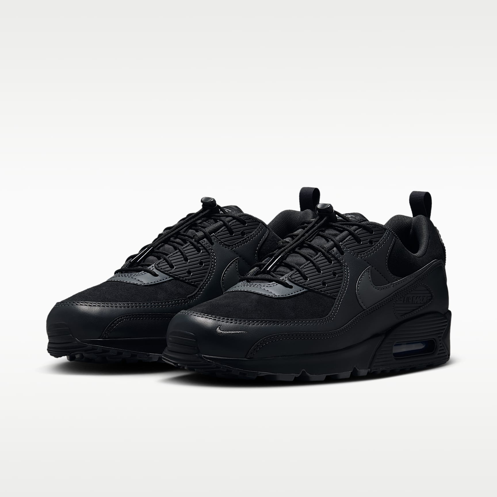 Nike Air Max 90 Schuh (Herren) – Schwarz/Anthracite/Dark Smoke Grey/Iron Grey
