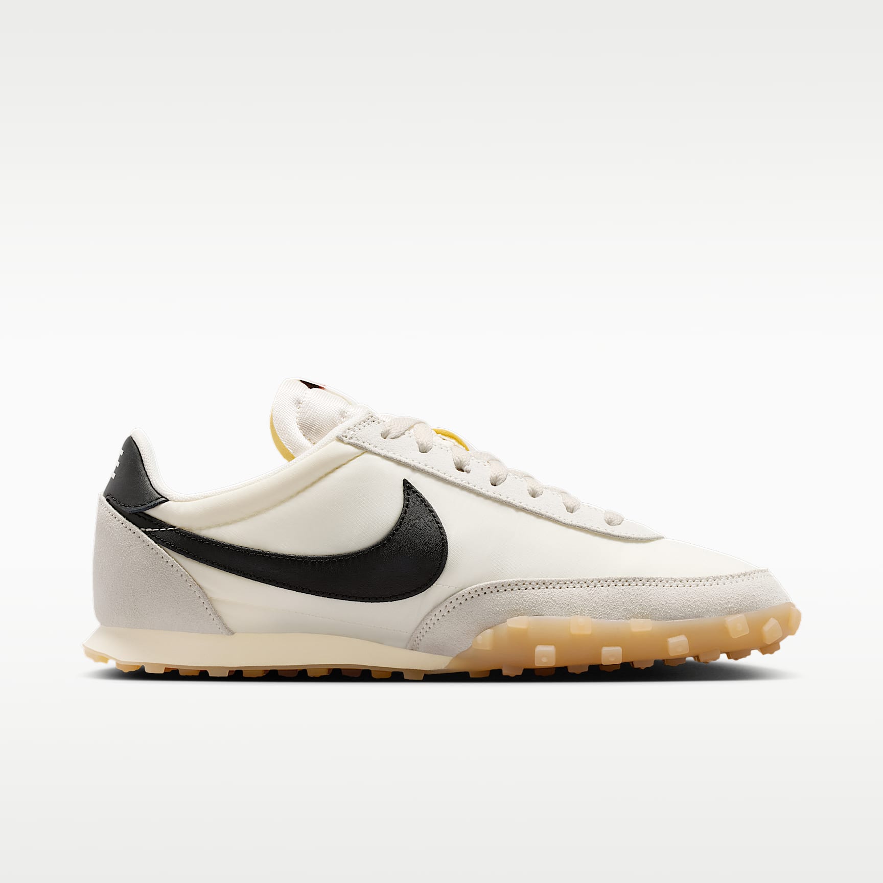 Nike Waffle Racer Herrenschuh – Sail/Coconut Milk/Gum Light Brown/Schwarz