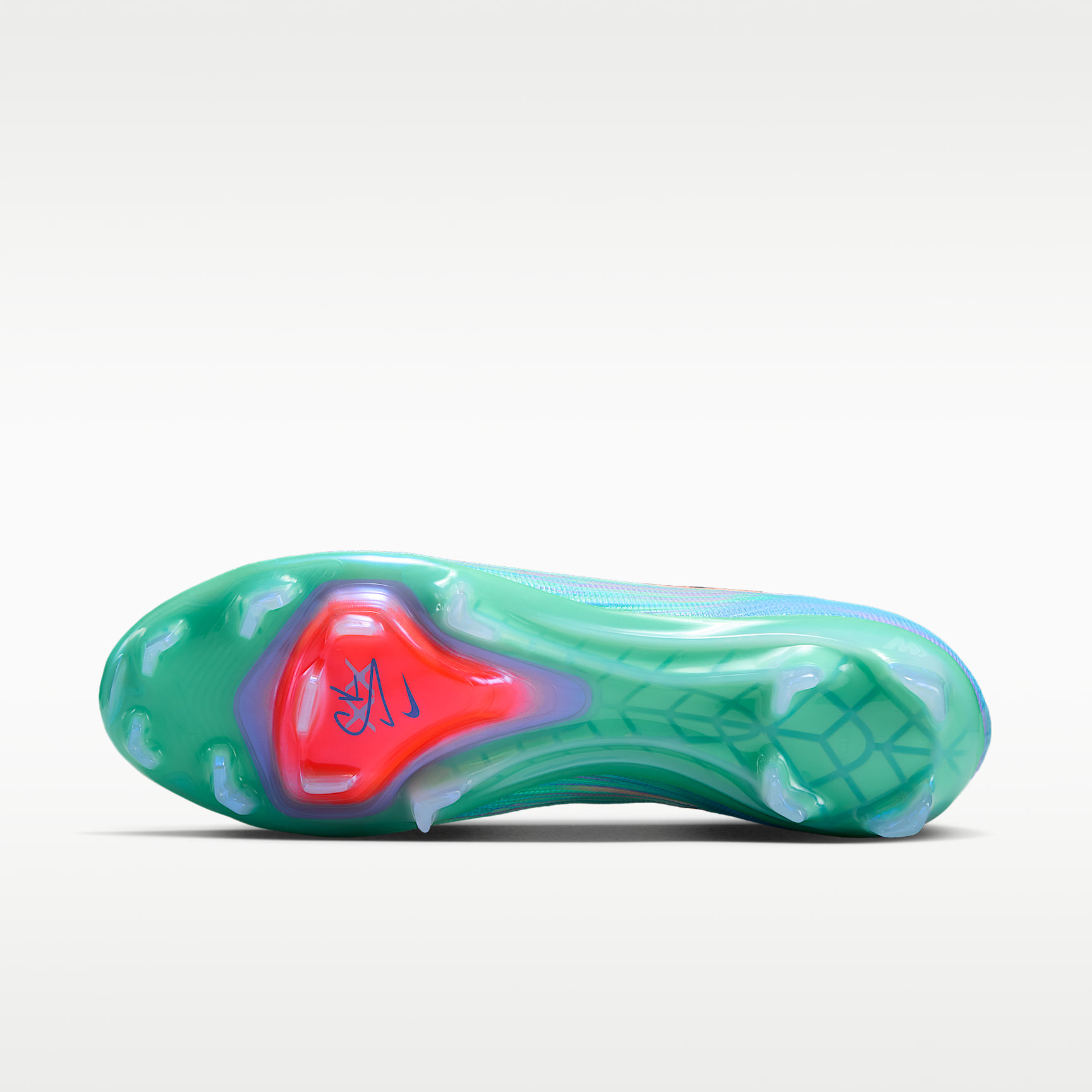 Nike Mercurial Superfly 11 Elite „Sam Kerr“ Low-Top-Fußballschuh für normalen Rasen – Green Glow/Fuchsia Dream/Lagoon Pulse/Schwarz