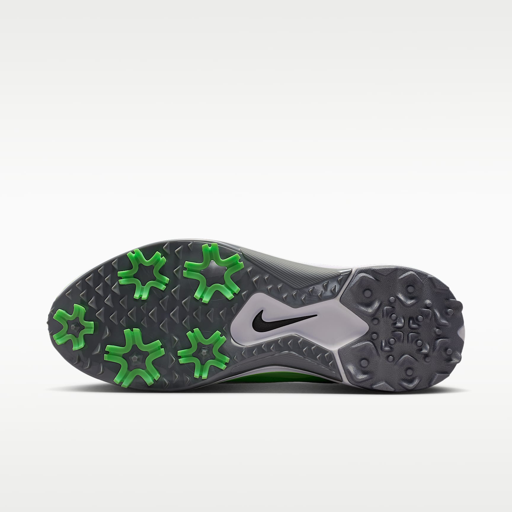 Nike Pegasus 1 G Golfschuh – Football Grey/Illusion Green/Schwarz