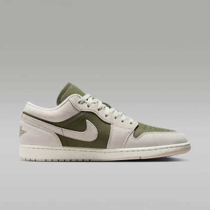 Air Jordan 1 Low SE Herrenschuh – Medium Olive/Sail/Light Orewood Brown