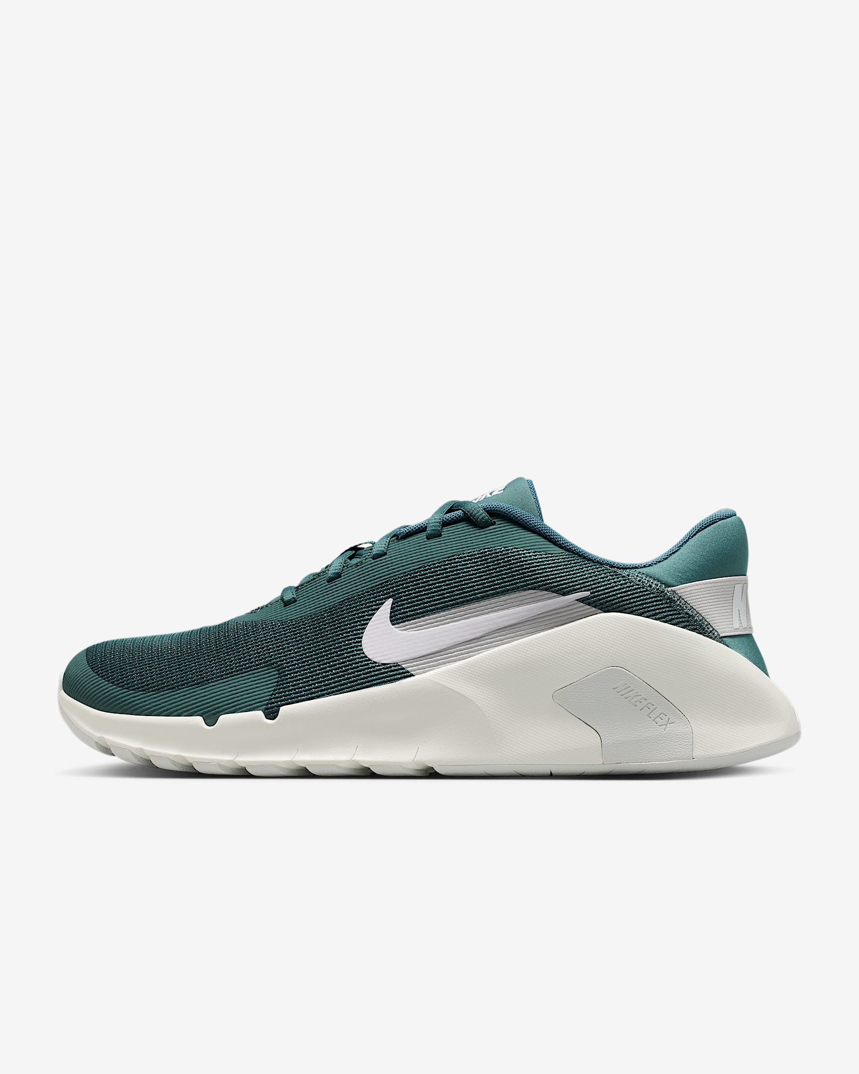 Nike Flex Train Workout-Schuh (Herren) – Mineral Slate/Spruce Aura/Photon Dust/Weiß