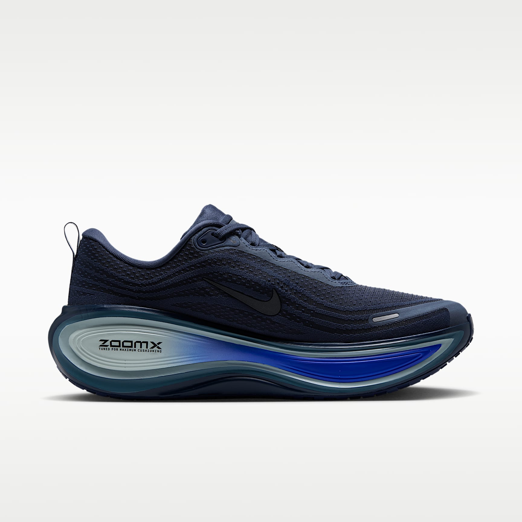 Nike Vomero Plus Straßenlaufschuh (Herren) – Dark Slate/Barely Green/Green Haze/Schwarz
