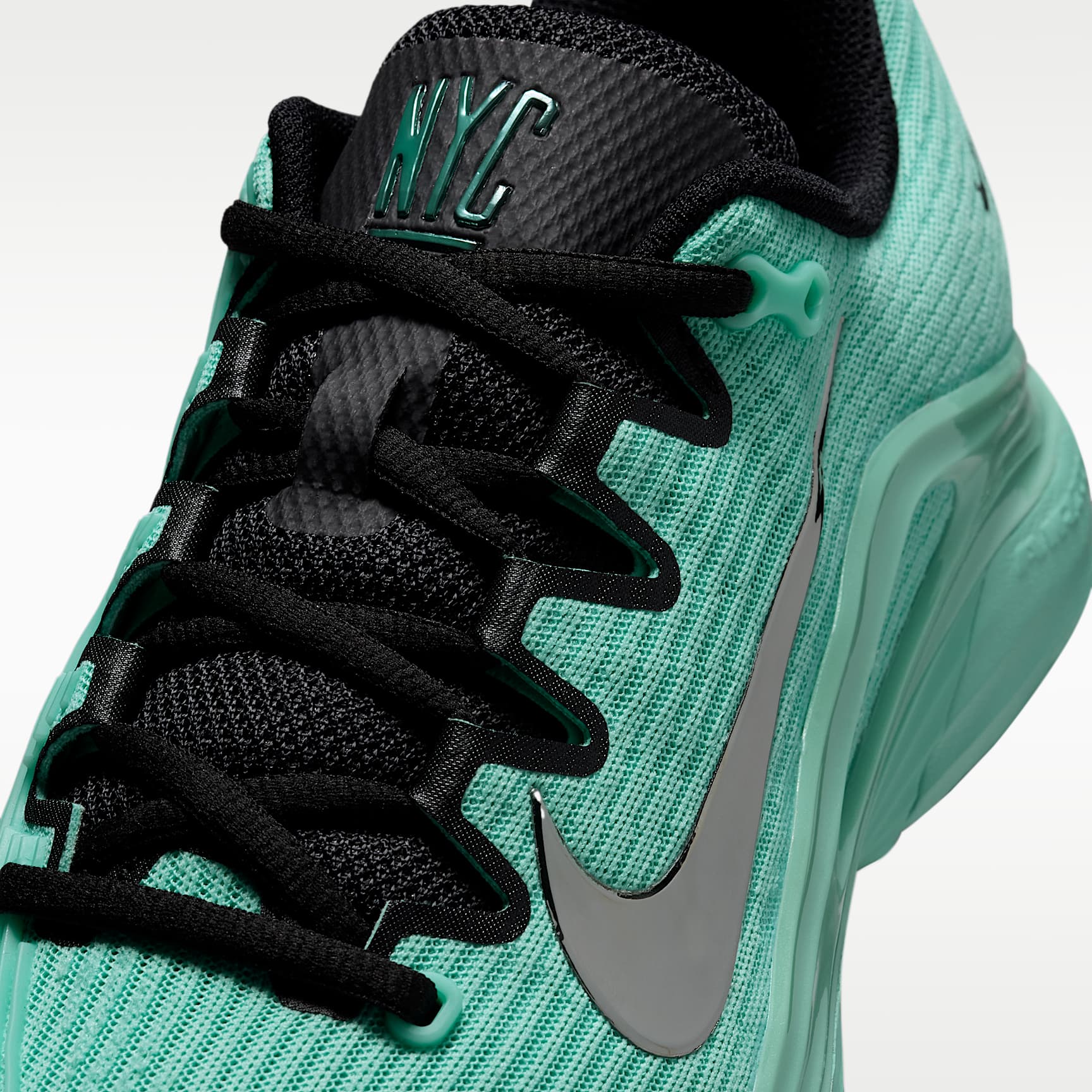 Nike Vapor 12 PRM Tennisschuh für Hartplätze (Damen) – Mint/Schwarz/Metallic Silver
