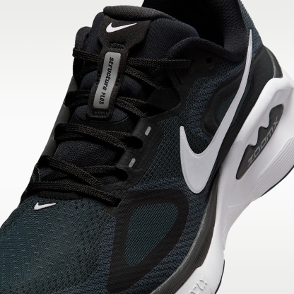 Nike Structure Plus Straßenlaufschuh (Damen) – Schwarz/Anthracite/Weiß