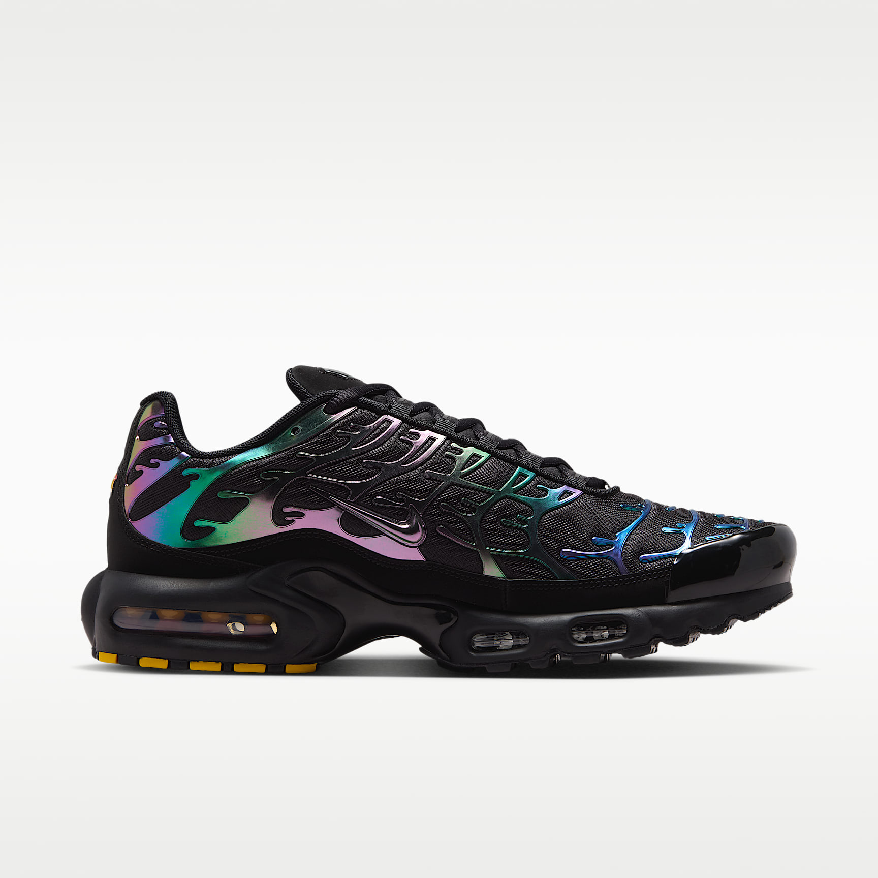 Nike Air Max Plus Premium Schuh (Herren) – Schwarz/Multi-Color/Anthracite/Schwarz