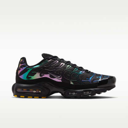 Nike Air Max Plus Premium Schuh (Herren) – Schwarz/Multi-Color/Anthracite/Schwarz