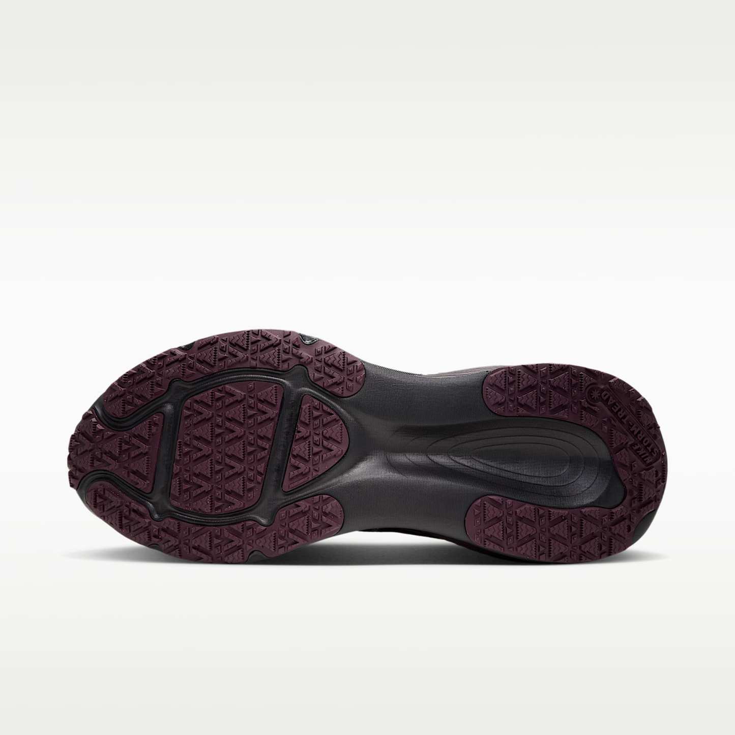 Nike Vomero 18 GORE-TEX wasserdichter Straßenlaufschuh mit reflektierenden Akzenten (Herren) – Burgundy Crush/Burgundy Crush/Schwarz