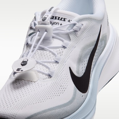 Nike Pegasus 42 EasyOn Straßenlaufschuh (Herren) – Weiß/Football Grey/Schwarz/Gridiron