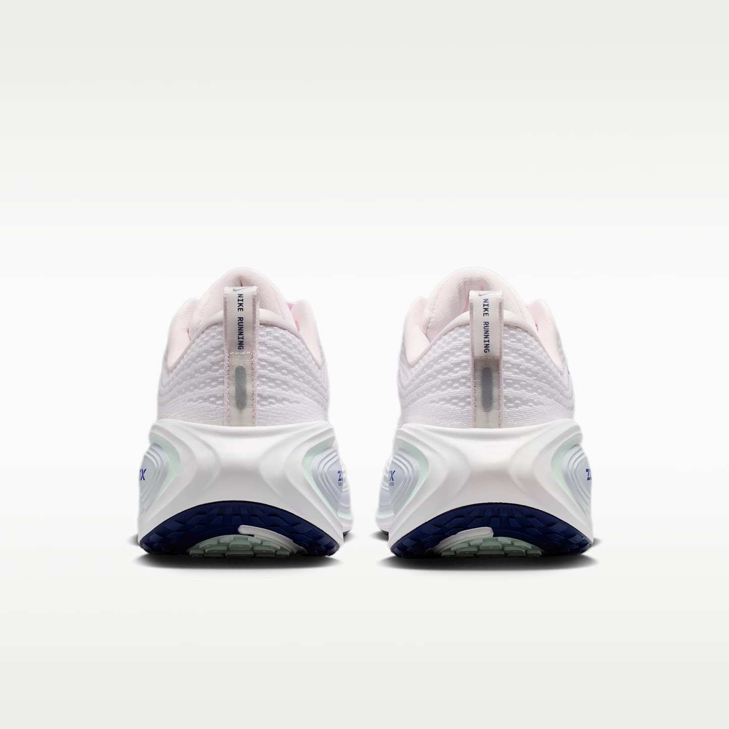Nike Vomero Plus Straßenlaufschuh (Damen) – Pearl Pink/Weiß/Barely Green/Midnight Navy