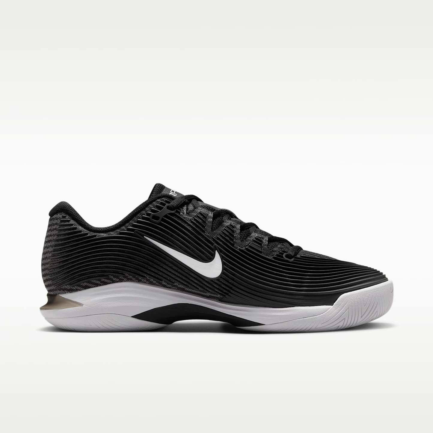 Nike Vapor 12 Tennisschuh für Hartplätze (Damen) – Schwarz/Dark Smoke Grey/Weiß
