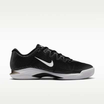Nike Vapor 12 Tennisschuh für Hartplätze (Damen) – Schwarz/Dark Smoke Grey/Weiß