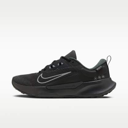 Nike Juniper Trail 2 GORE-TEX wasserfester Traillaufschuh (Damen) – Schwarz/Anthracite/Cool Grey