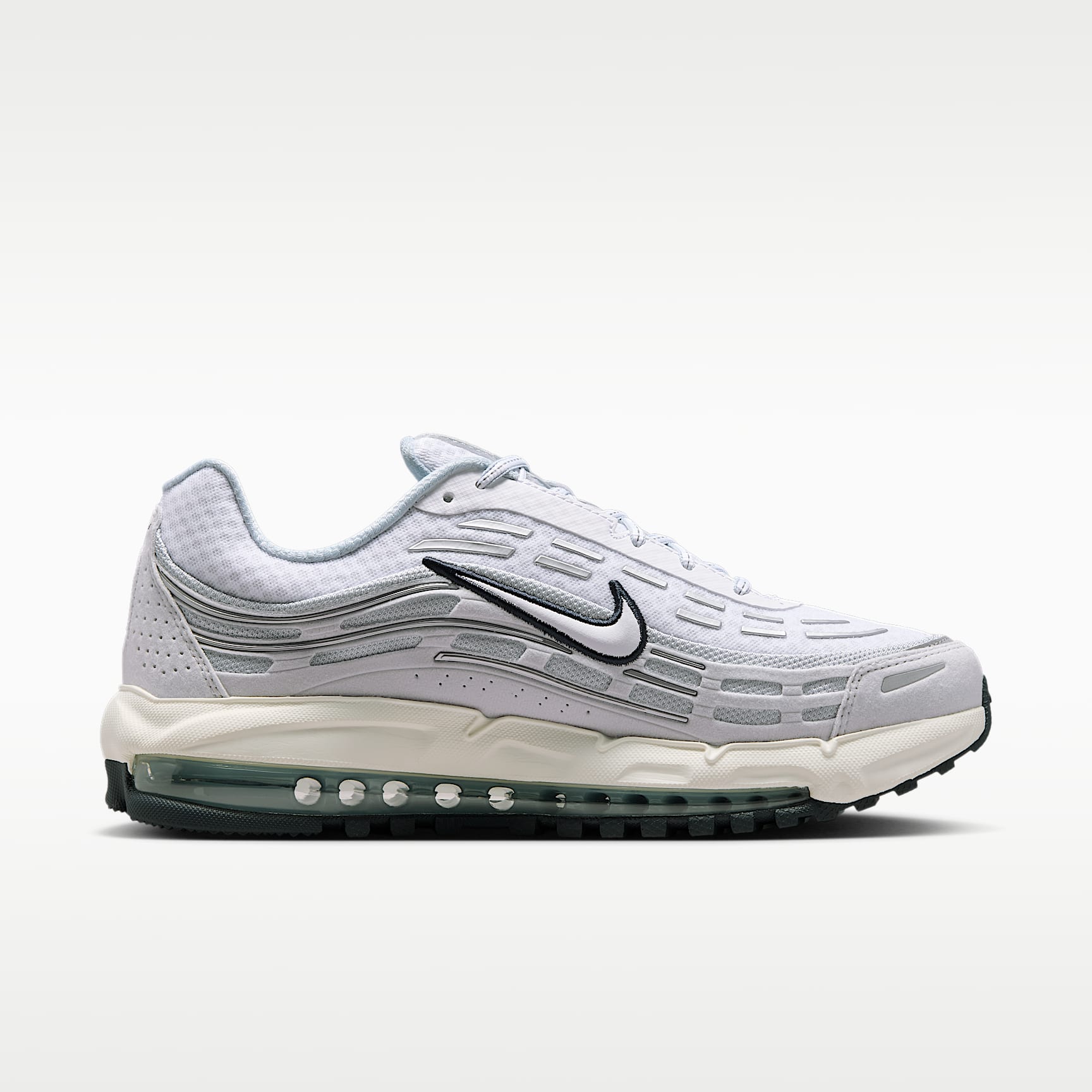 Nike Air Max TL 2.5 Schuh (Herren) – Weiß/Pure Platinum/Metallic Silver/Dark Obsidian