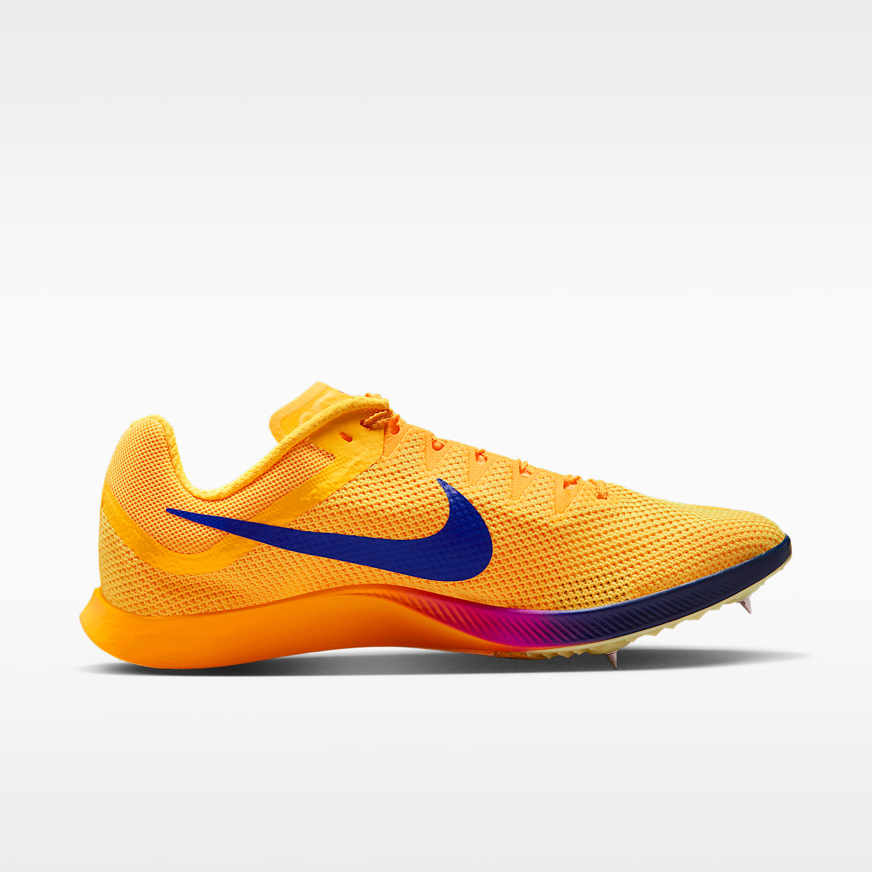 Nike Zoom Rival Distance Track & Field Langstrecken-Spike – Citron Pulse/Hyper Violet/Volt Glow/Indigo Burst