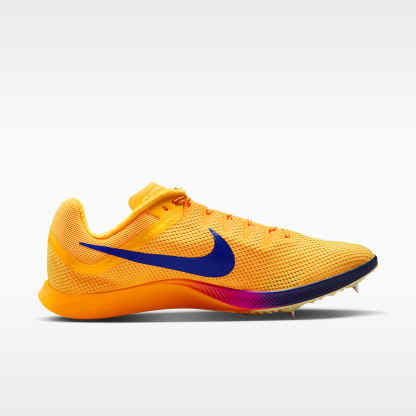 Nike Zoom Rival Distance Track & Field Langstrecken-Spike – Citron Pulse/Hyper Violet/Volt Glow/Indigo Burst