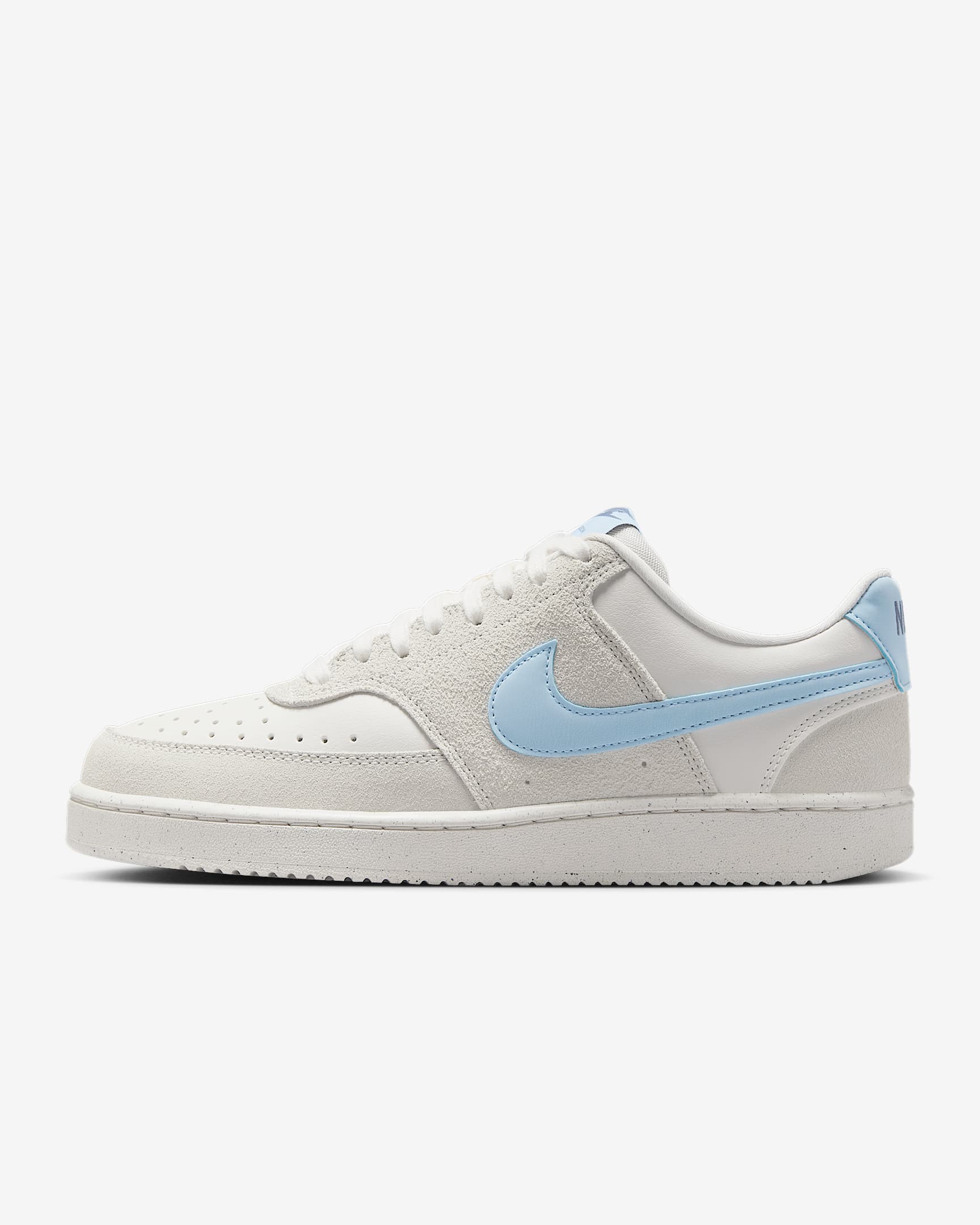 Nike Court Vision Low Schuh (Damen) – Phantom/Light Bone/Diffused Blue/Psychic Blue