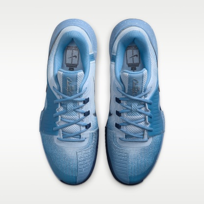 Nike GP Challenge 1.5 PRM Hartplatz-Tennisschuh (Herren) – Hydrogen Blue/Work Blue/Metallic Silver/Midnight Navy