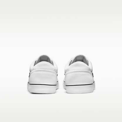 Nike SB Chron 2 Canvas Skateboardschuh – Weiß/Weiß/Schwarz