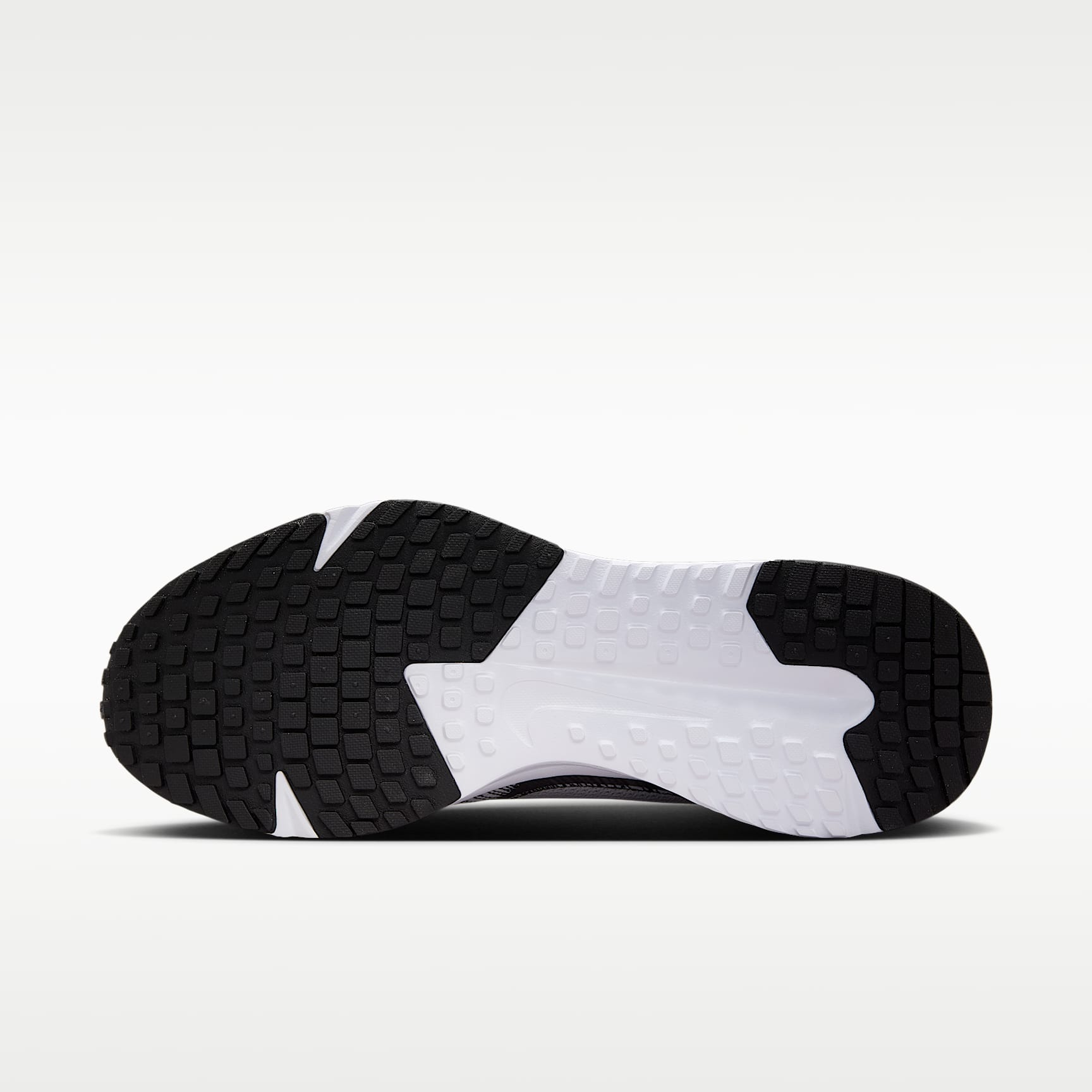 Nike Run Defy Straßenlaufschuh (Herren) – Wolf Grey/Weiß/Iron Grey/Schwarz