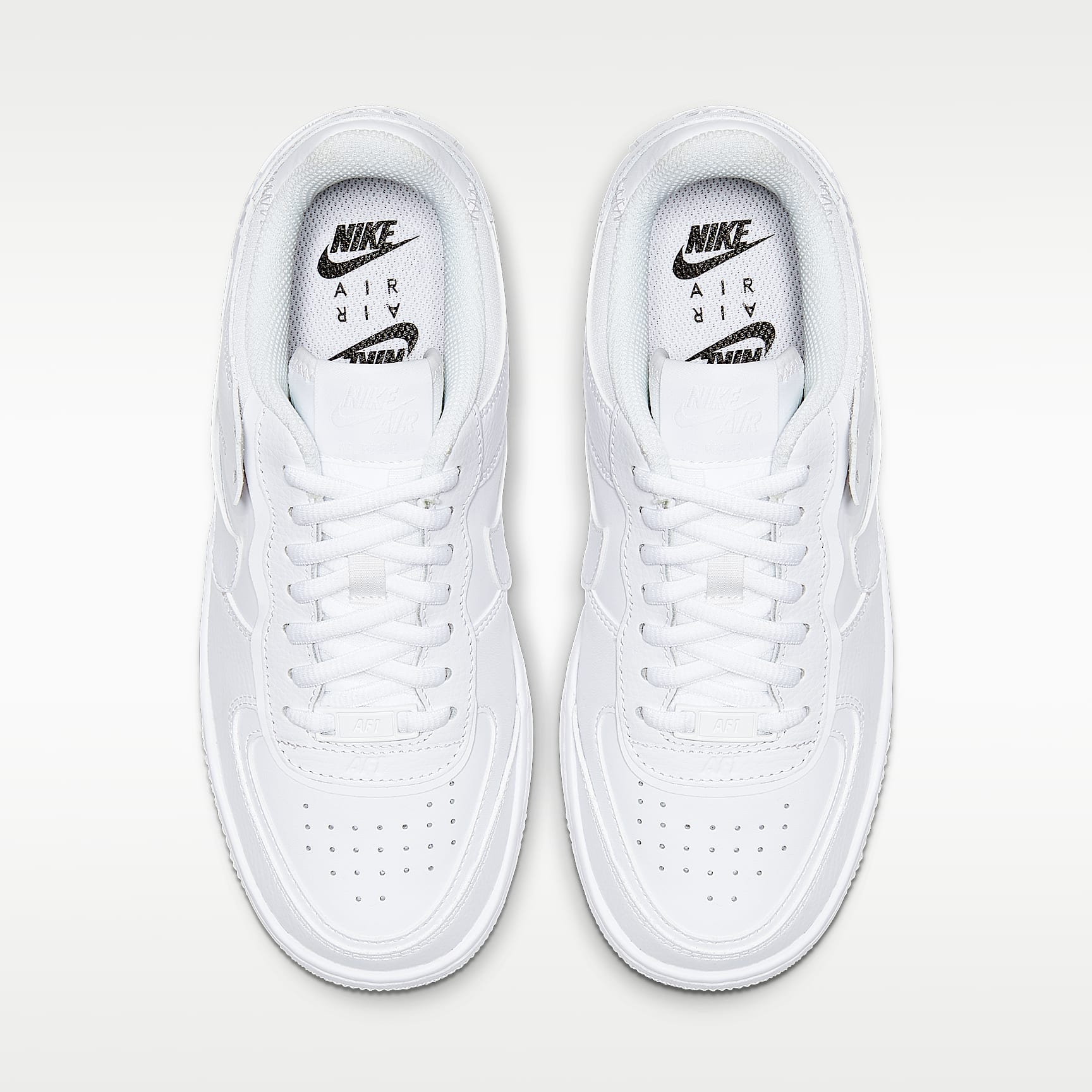 Nike Air Force 1 Shadow Damenschuhe – Weiß/Weiß/Weiß