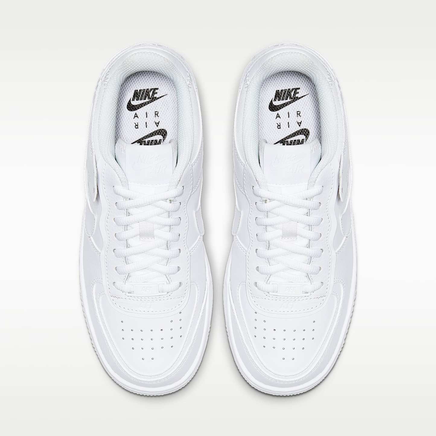 Nike Air Force 1 Shadow Damenschuhe – Weiß/Weiß/Weiß