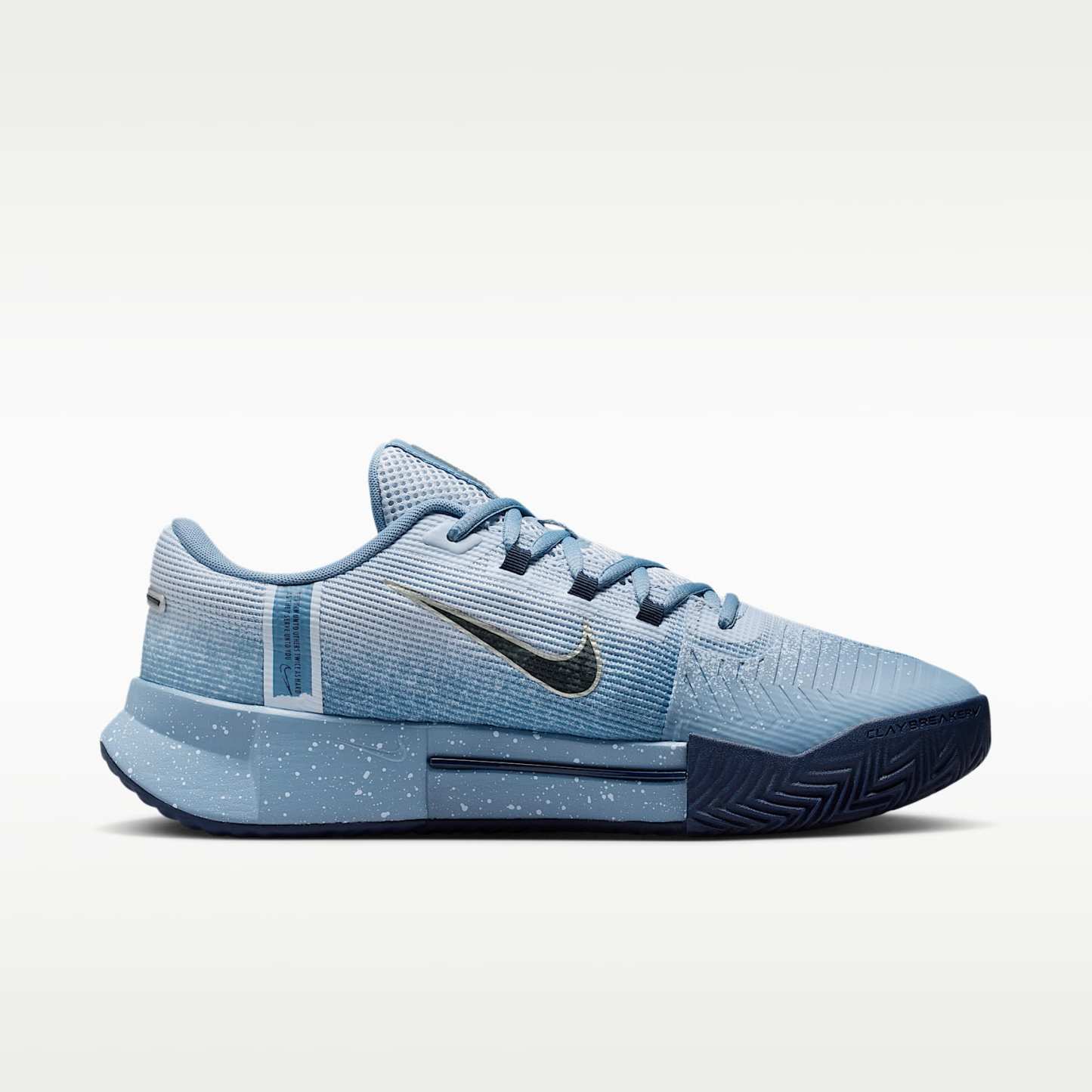 Nike GP Challenge 1.5 PRM Tennisschuhe für den Clay Court (Herren) – Hydrogen Blue/Work Blue/Metallic Silver/Midnight Navy