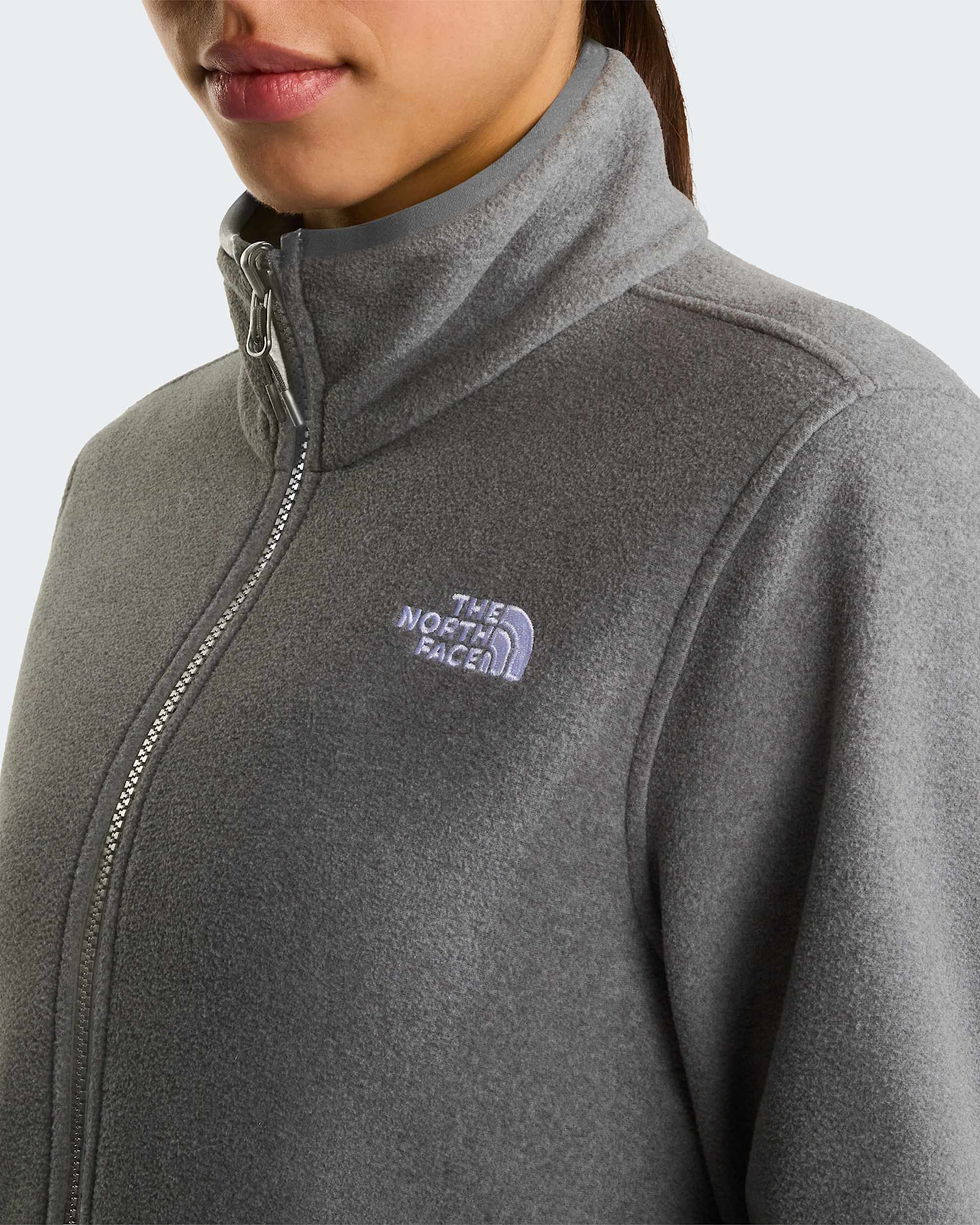 Glacier Fleece für Damen – TNF Mid Grey Heather