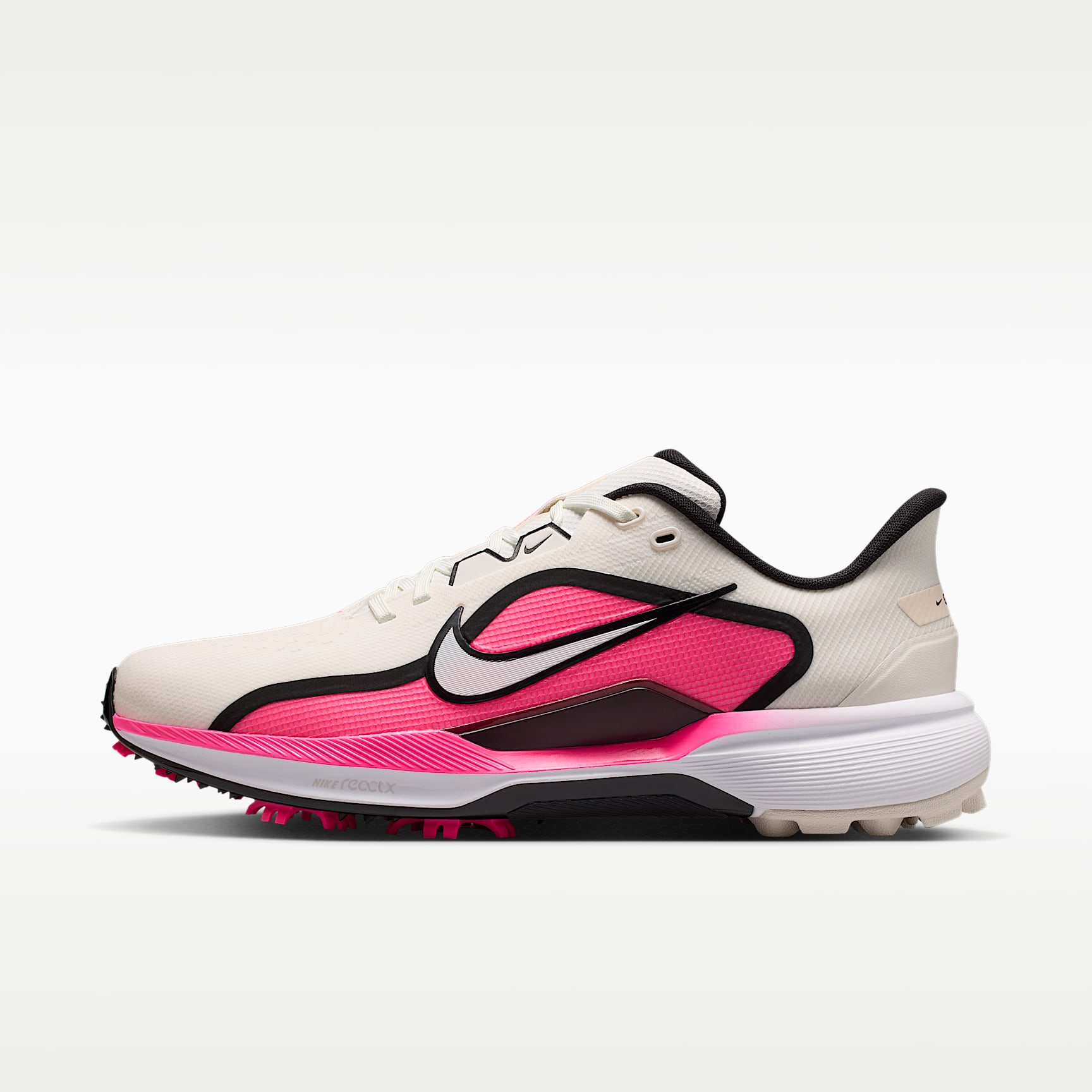 Nike Pegasus 1 G Golfschuh – Sail/Hyper Pink/Schwarz