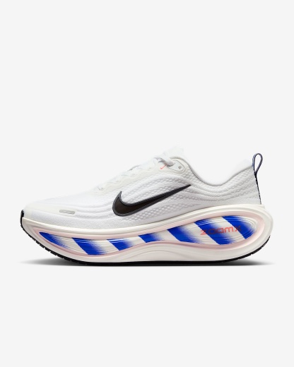 Nike Vomero Plus Straßenlaufschuh (Herren) – Weiß/Racer Blue/Bright Crimson/Schwarz