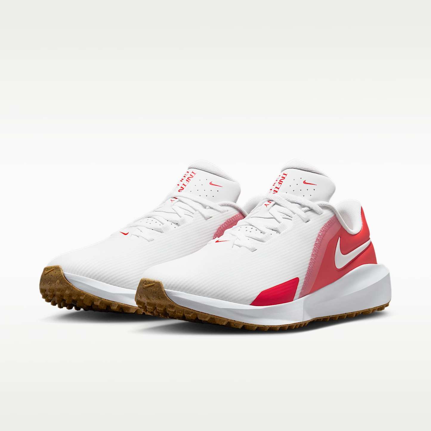 Nike Infinity G NN Golfschuh – Weiß/Spruce Fog/Gum Light Brown/Schwarz