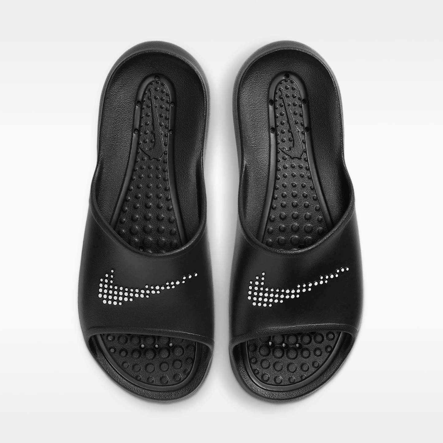 Nike Victori One Herren-Badeslipper – Schwarz/Schwarz/Weiß