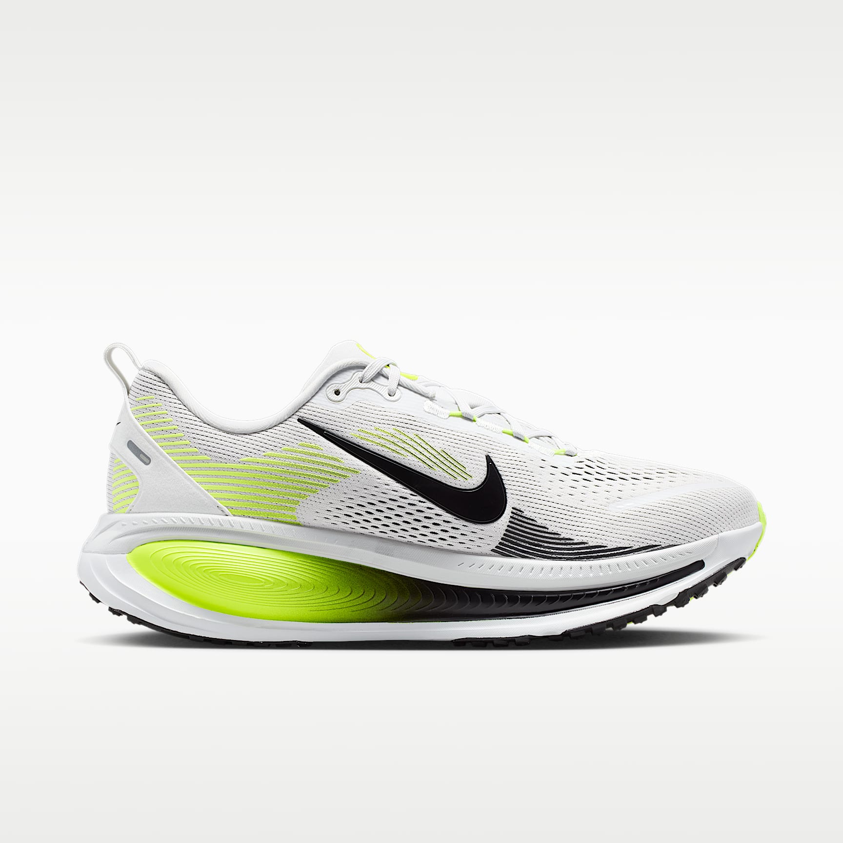Nike Vomero 18 Straßenlaufschuh (Herren) – Photon Dust/Volt/Schwarz