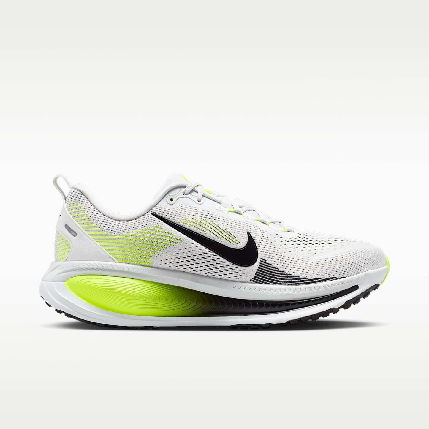 Nike Vomero 18 Straßenlaufschuh (Herren) – Photon Dust/Volt/Schwarz