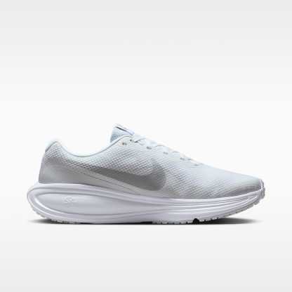 Nike Revolution 8 Straßenlaufschuh (Herren) – Weiß/Pure Platinum